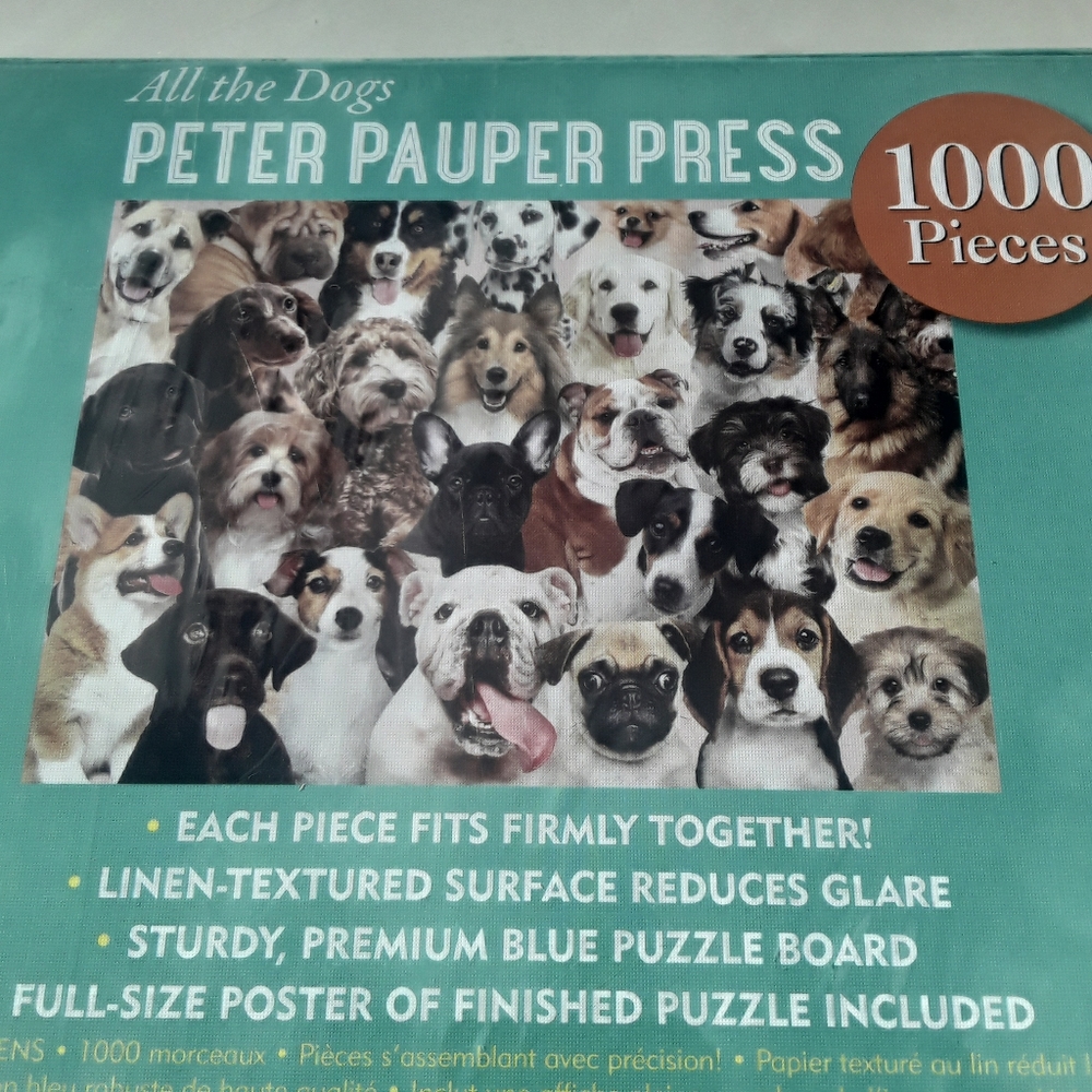 Dog Breed Jigsaw Puzzle 1000 pieces new - Picture 2 of 3